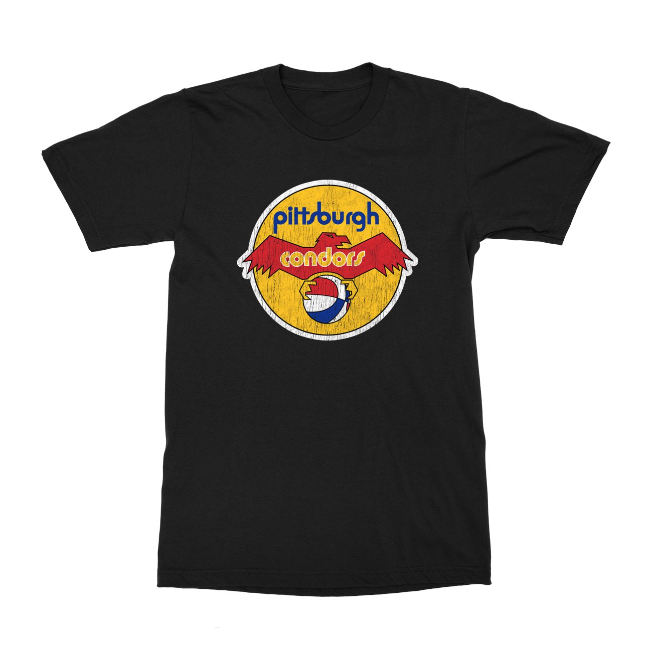 Pittsburg Condors T-Shirt - Black Cat MFG -