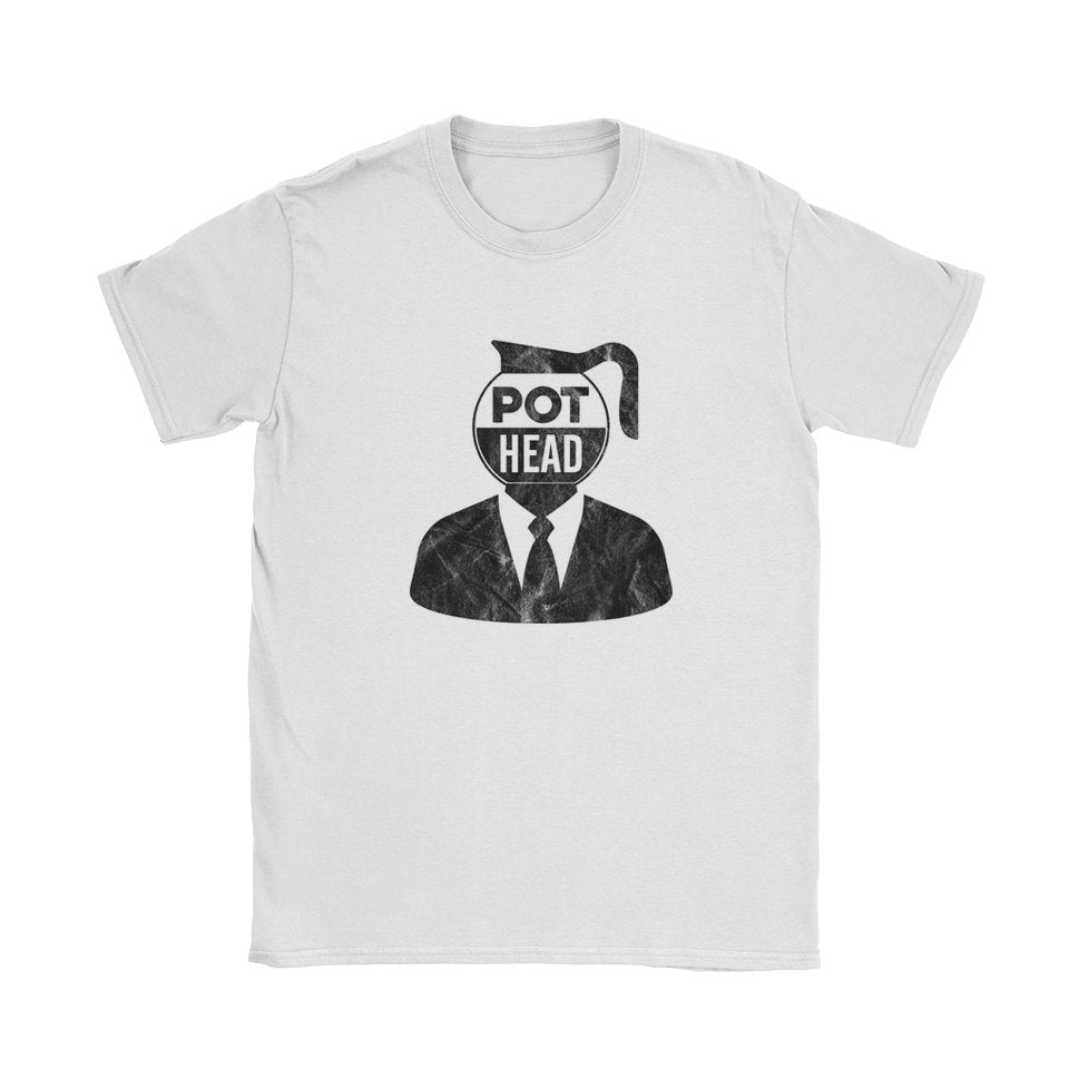Pot Head T-Shirt - Black Cat MFG -