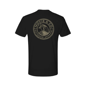 Quail Emblem T-shirt - Black Cat MFG - T-Shirt