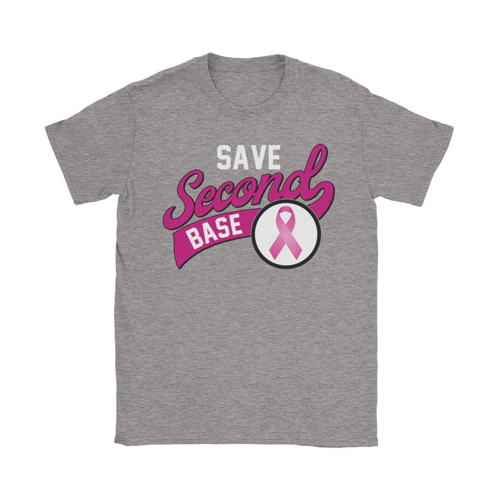 Save Second Base T-Shirt - Black Cat MFG -