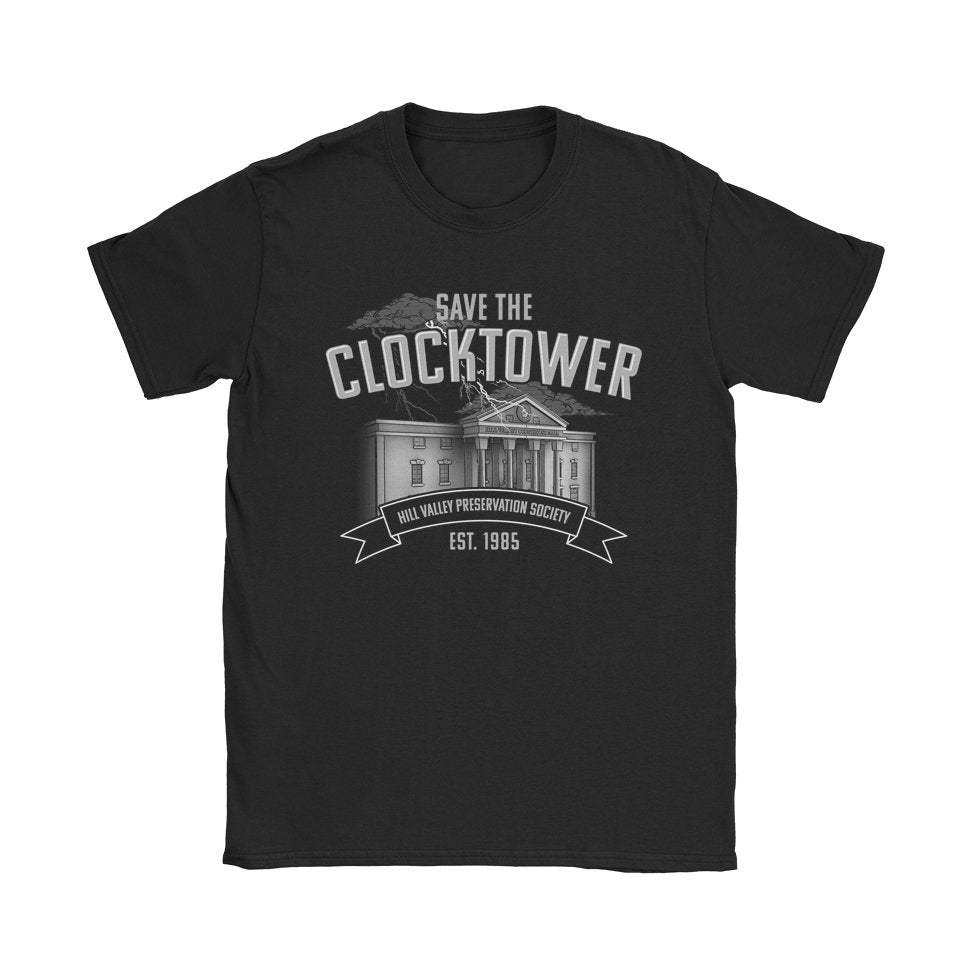 Save The Clocktower T-Shirt - Black Cat MFG -