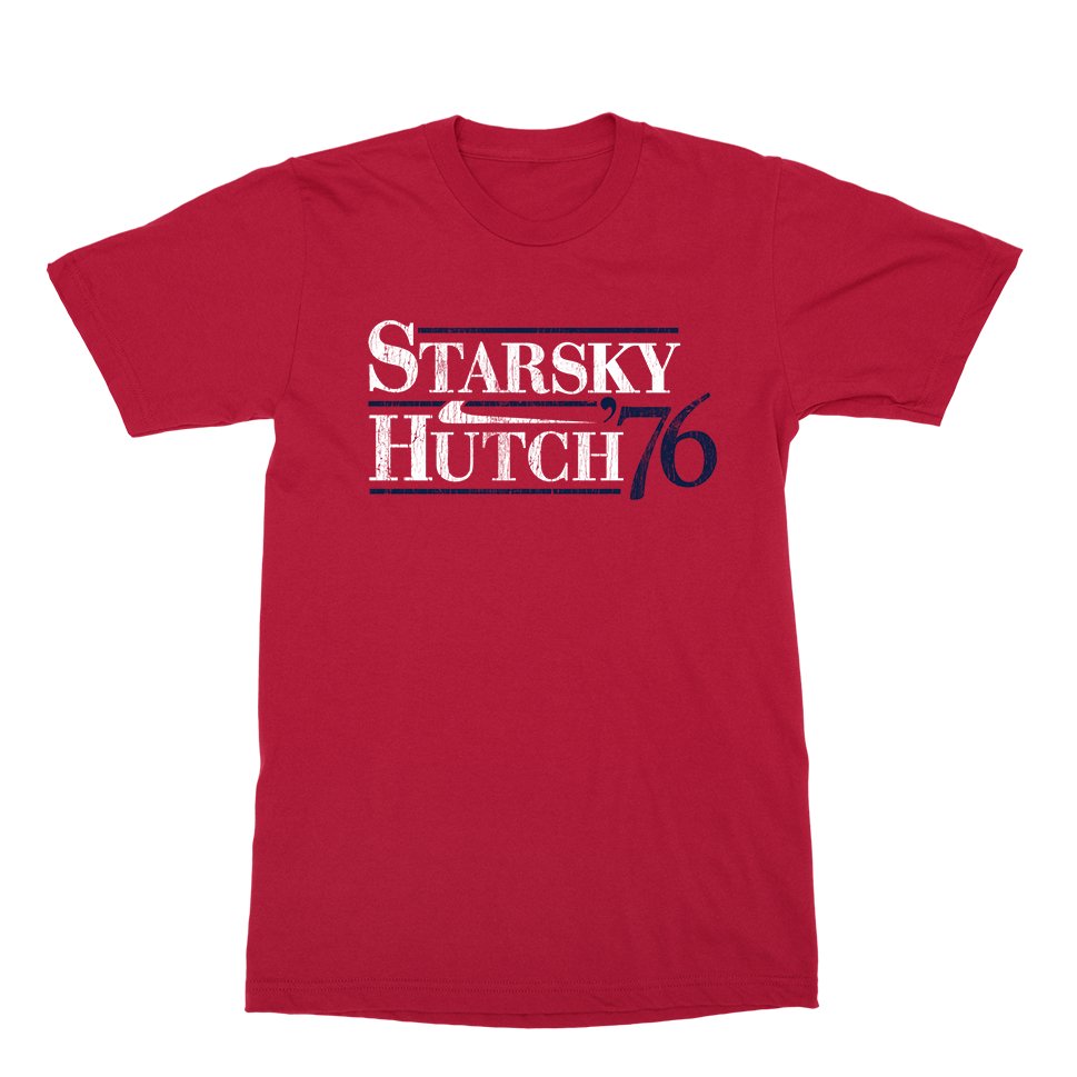 Starsky Hutch 76 T-Shirt - Black Cat MFG -