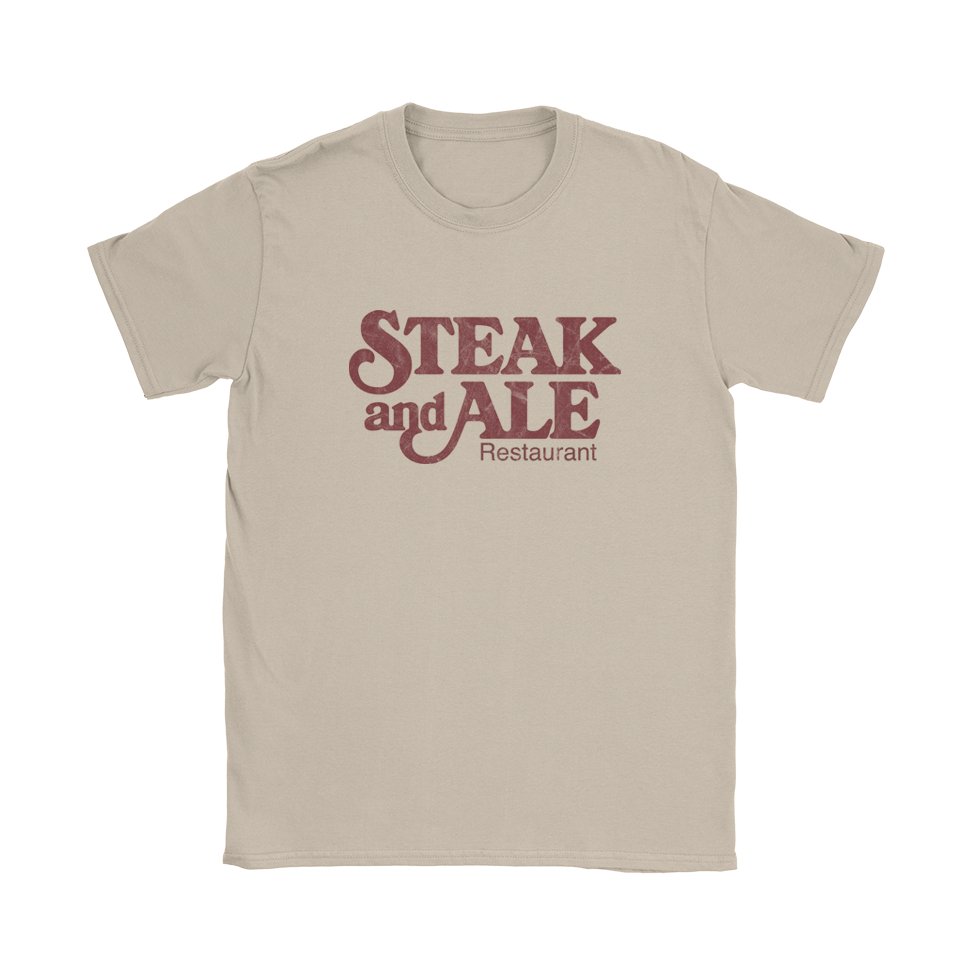 Steak And Ale T-Shirt - Black Cat MFG -
