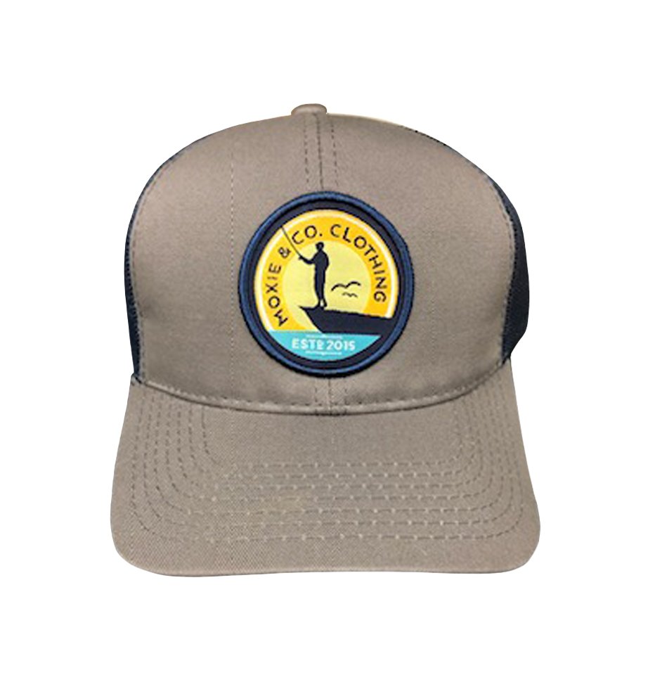 Sunset Fishing Hat - Black Cat MFG - Hat
