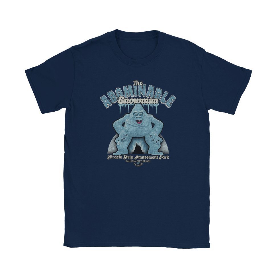 The Abominable Snowman Miracle Strip T-Shirt - Black Cat MFG -