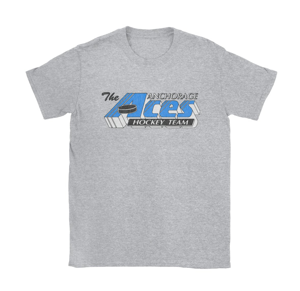 The Anchorage Aces Hockey Team - Black Cat MFG - T-Shirt
