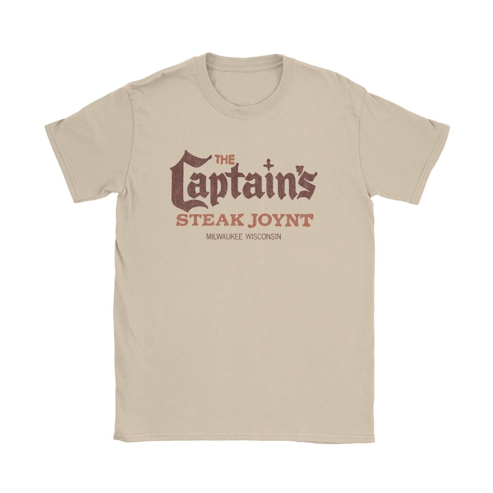 The Captain's T-Shirt - Black Cat MFG -