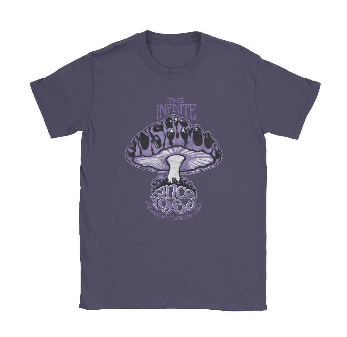 The Infinite Mushroom - Black Cat MFG - T-Shirt