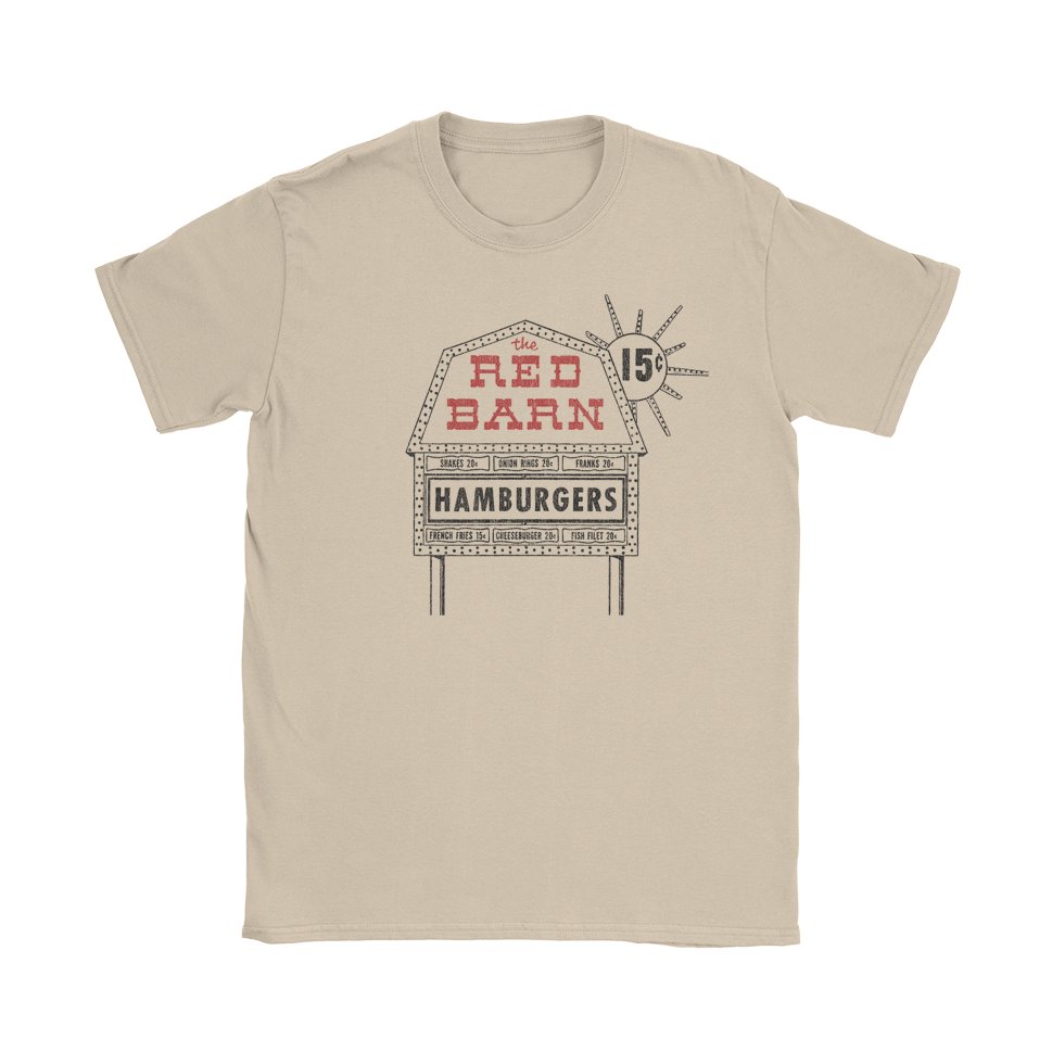 The Red Barn T-Shirt - Black Cat MFG -