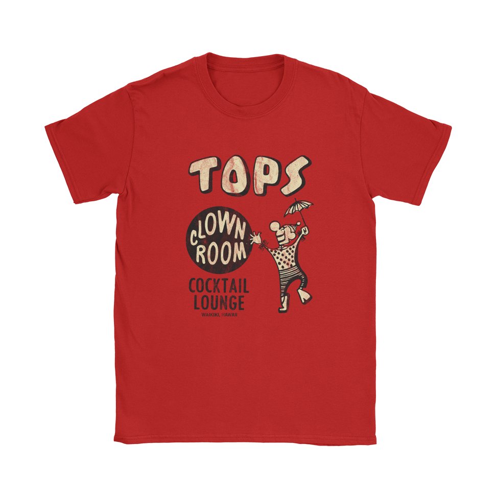 Top Clown Room T-Shirt - Black Cat MFG -