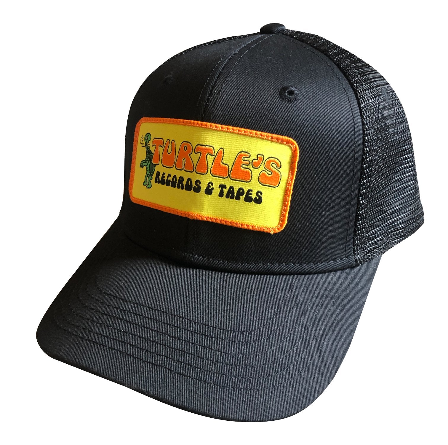 Turtle's Records and Tapes Trucker Hat - Black Cat MFG - Hat