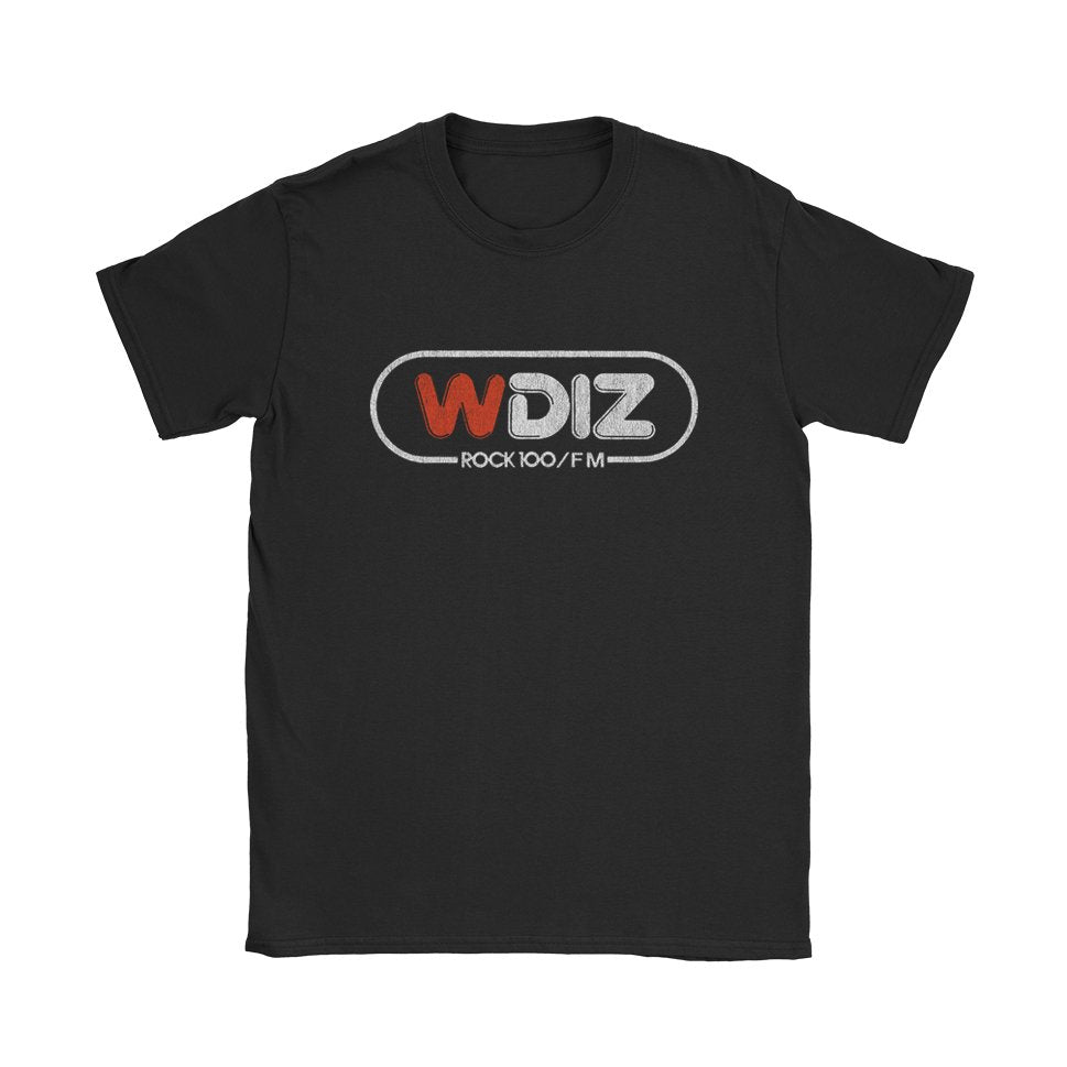 WDIZ Rock 100 T-Shirt - Black Cat MFG -