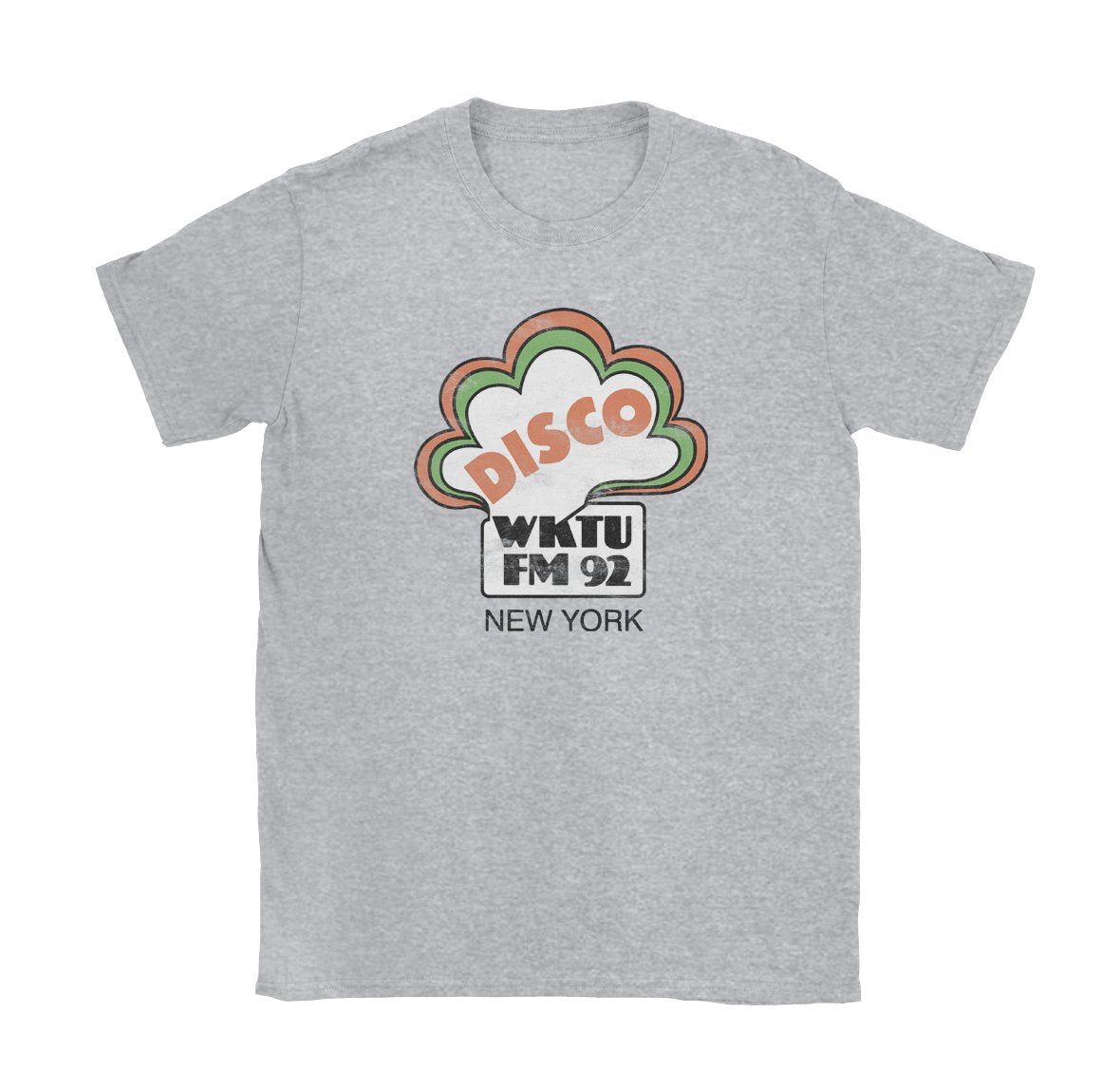 WKTU FM 92 - Black Cat MFG - T-Shirt