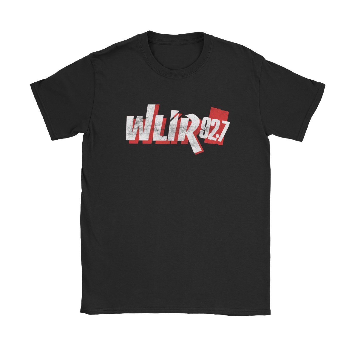 WLIR 92.7 - Black Cat MFG - T-Shirt