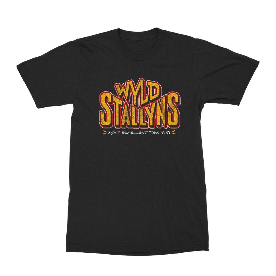 Wyld Stallyns T-Shirt - Black Cat MFG -