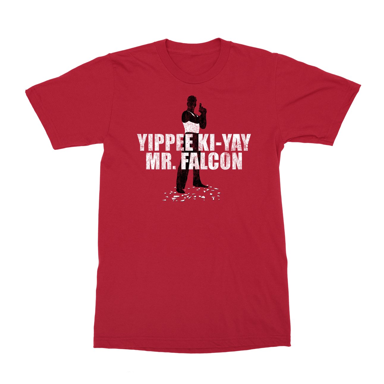 Yippee KI-Yay Mr. Falcon T-Shirt - Black Cat MFG -