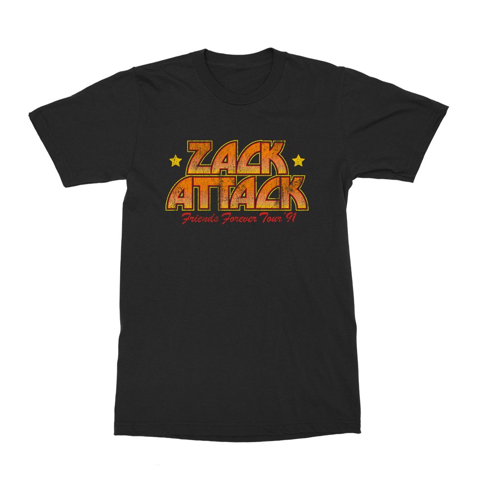 Zack Attack T-Shirt - Black Cat MFG -